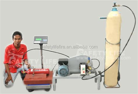 Automatic Fire Extinguisher Refilling Machine
