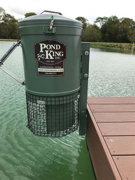 Automatic Fish Feeder For Dock