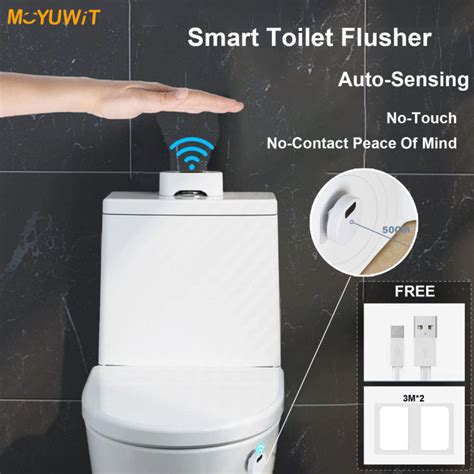 Automatic Flushing Toilet System