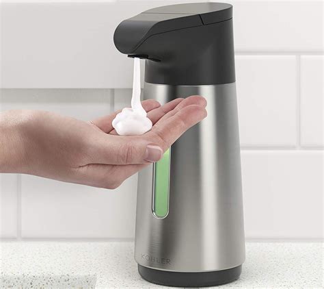 home.furnitureanddecorny.com:automatic foam soap dispenser countertop