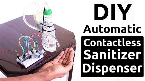 Automatic Hand Sanitizer Dispenser Project