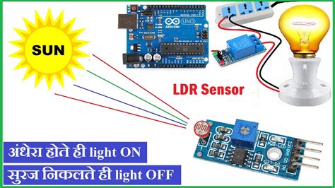 Automatic Light Sensor Project