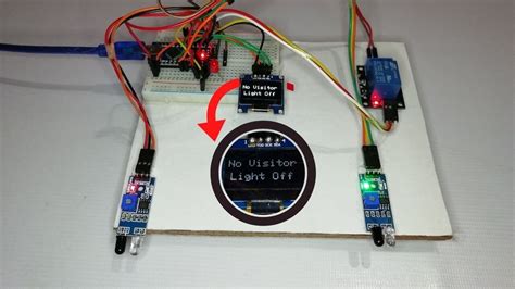 Automatic Light Switch Using Visitor Counter
