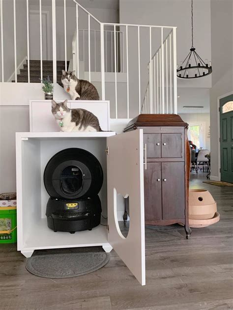 Automatic Litter Box Cabinet