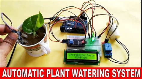 Automatic Plant Watering System Arduino Code