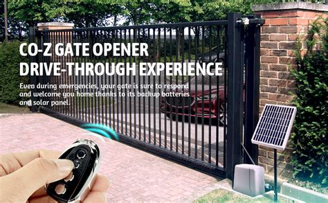 Automatic Sliding Gate Kit Solar