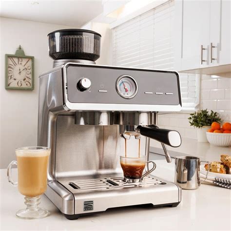 Automatic Tamping Espresso Machine
