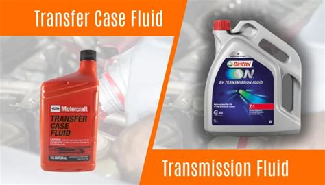 Automatic Transmission Fluid Vs Transfer Case Fluid