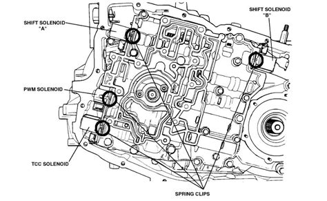 Automatic Transmission Shift Solenoid Location