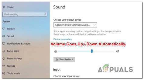 Automatic Volume Adjustment