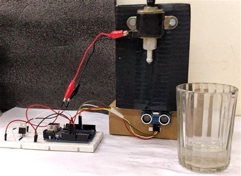 Automatic Water Dispenser Using Arduino And Relay