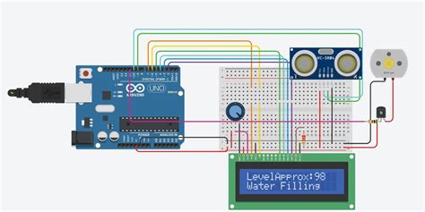 Automatic Water Level Indicator And Pump Controller Using Arduino Code