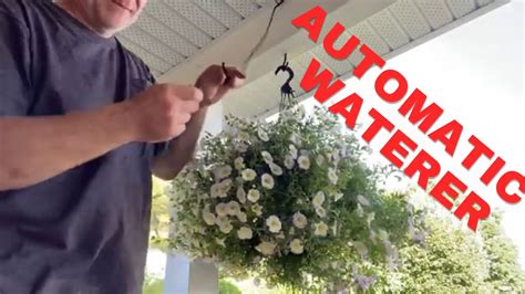 Automatic Watering System Hanging Baskets