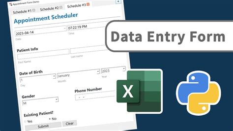 automating data entry with python