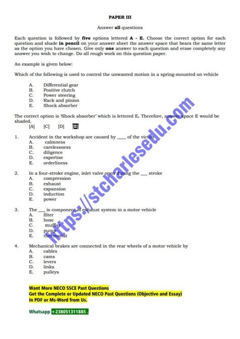 Automobile Mechanical Questions And Answers Pdf  Everything You Need To Know
