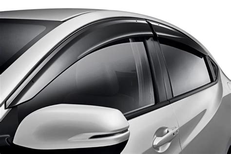 automobile window vent visors and rain guards