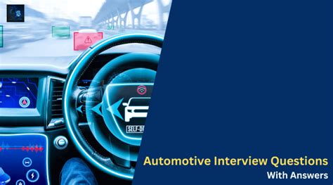 Mastering Automotive Electronics Interview Questions