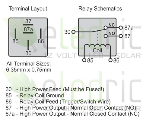 Automotive Relay Diagram