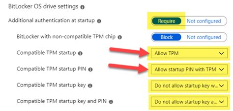 Autopilot Bitlocker With Pin