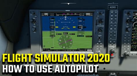 Autopilot On Microsoft Flight Simulator 2020