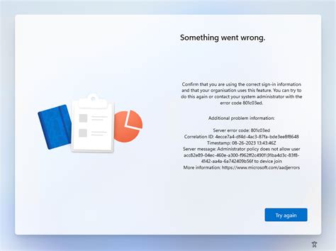 Autopilot Server Error Code 801C03Ed