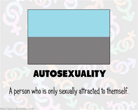 autosexual meaning and flag