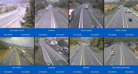 autostrada a7 webcam tempo reale