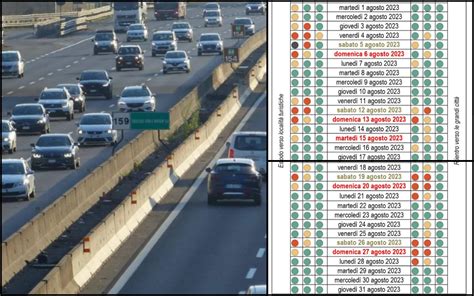 autostrade previsioni traffico bollino rosso