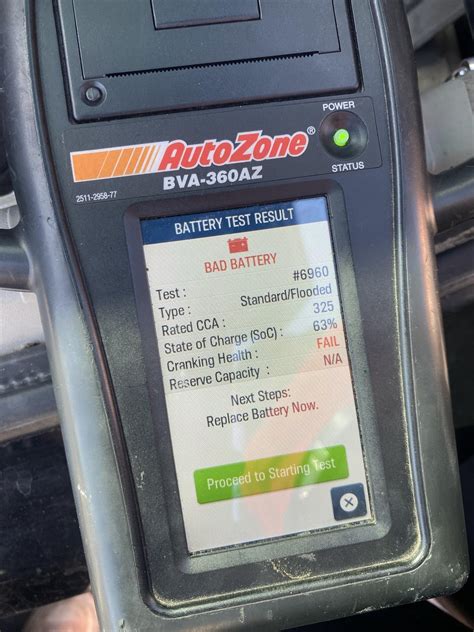 Autozone Battery Testing