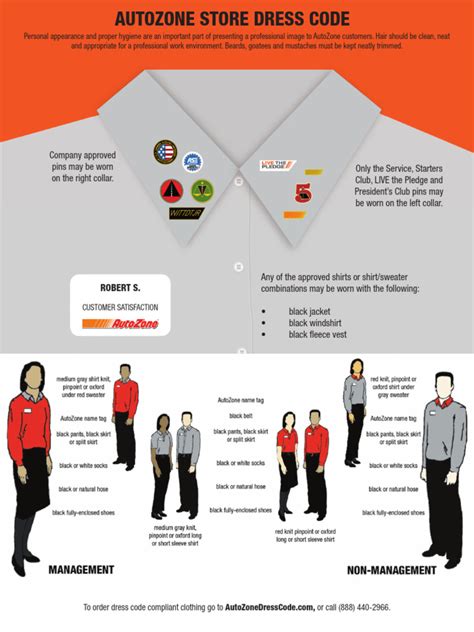 Autozone Dress Code