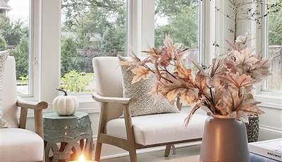 Autumn Decor Living Room Coffee Tables