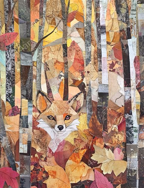 autumn collage ideas