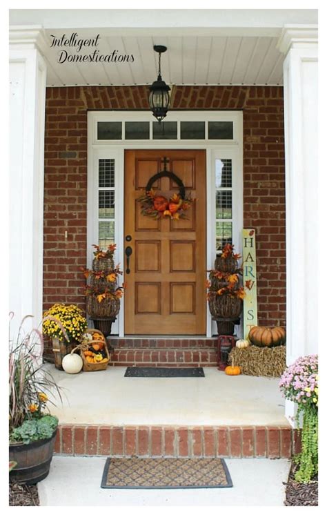 autumn front porch ideas