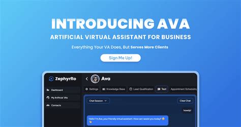 Ava Apartment Virtual Assistant