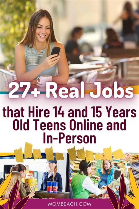 available jobs near me for 14 year olds