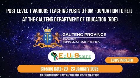available teaching posts