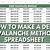 avalanche method spreadsheet