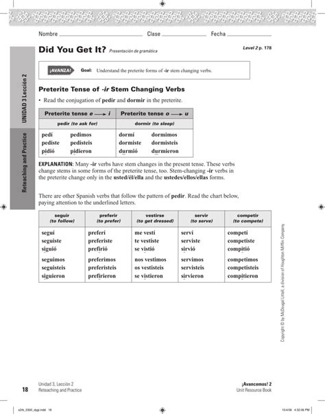 Unlock Your Spanish Potential: Avancemos 2 Workbook Answers Unidad 4 Leccion 1 Explained