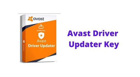 avast driver updater 2024 key