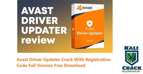 avast driver updater crack 2023