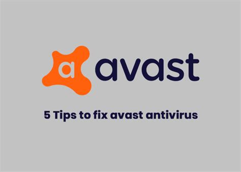 avast free antivirus won't open
