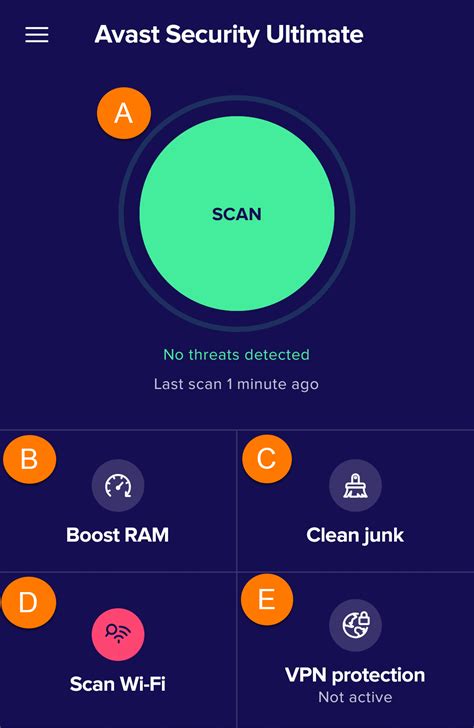 avast mobile security android