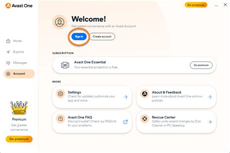 avast one account login