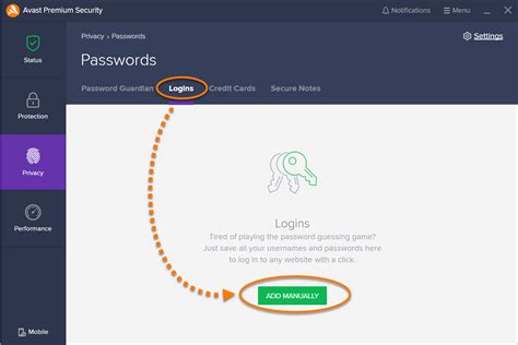avast password manager for edge
