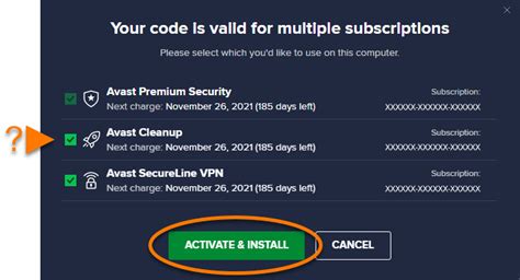 avast premium security aktivieren