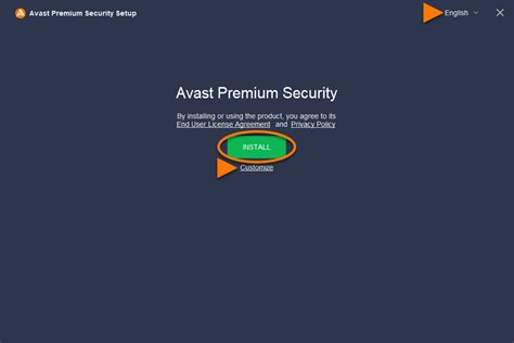 avast premium security installation bricht ab