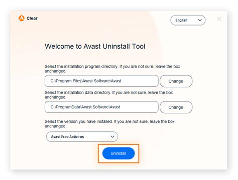 avast removal tool download