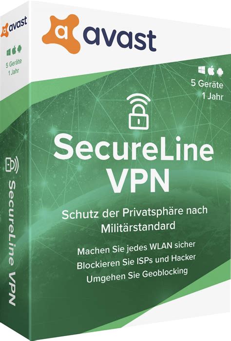 avast secureline vpn free license