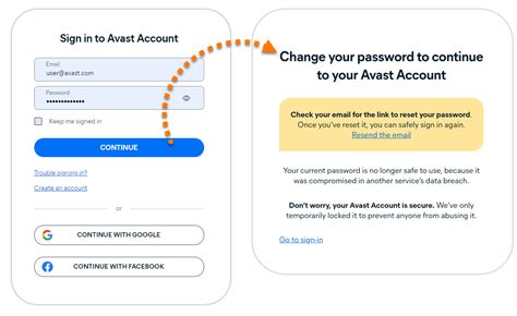 avast sign in account