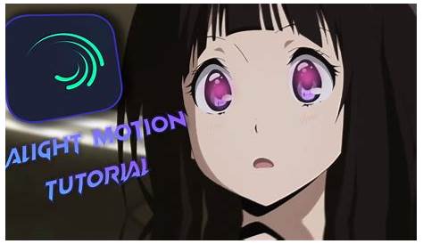 Avatar Anime Alight Motion Edit Tutorial Smooth Transition YouTube